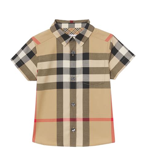 boys burberry shirt free shipping|burberry for kids boys.